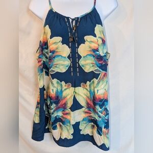 a.n.a Multicolor Floral Women's Blouse